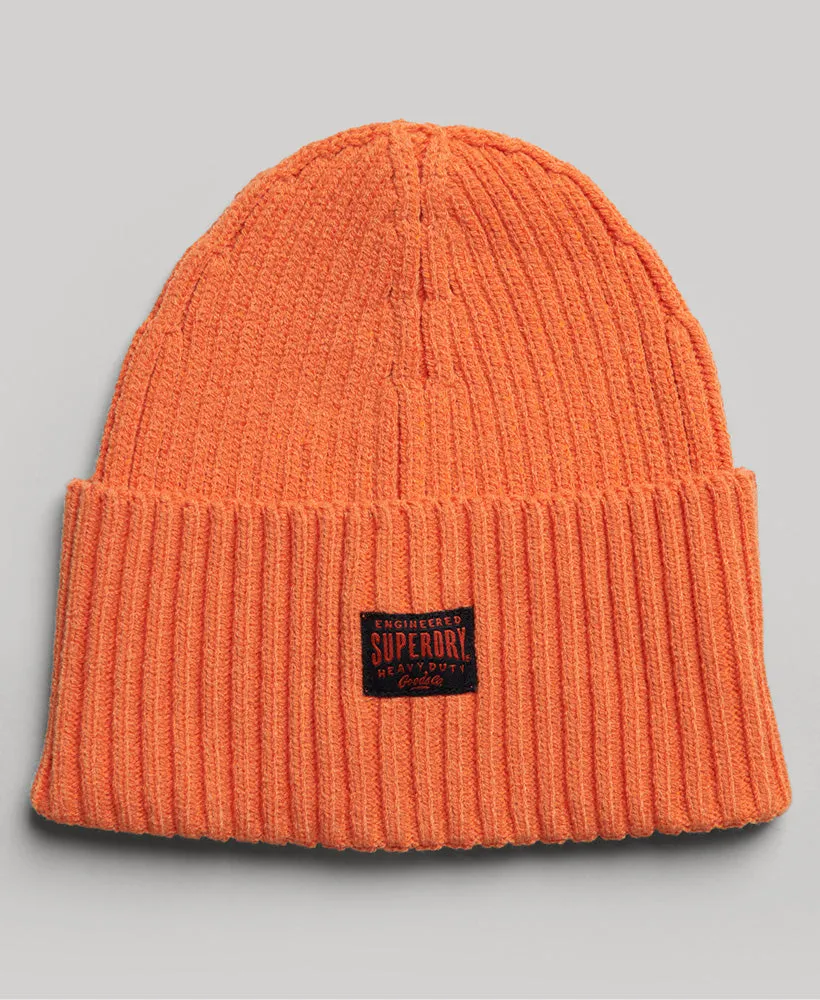 Workwear Knitted Beanie | Jaffa Orange