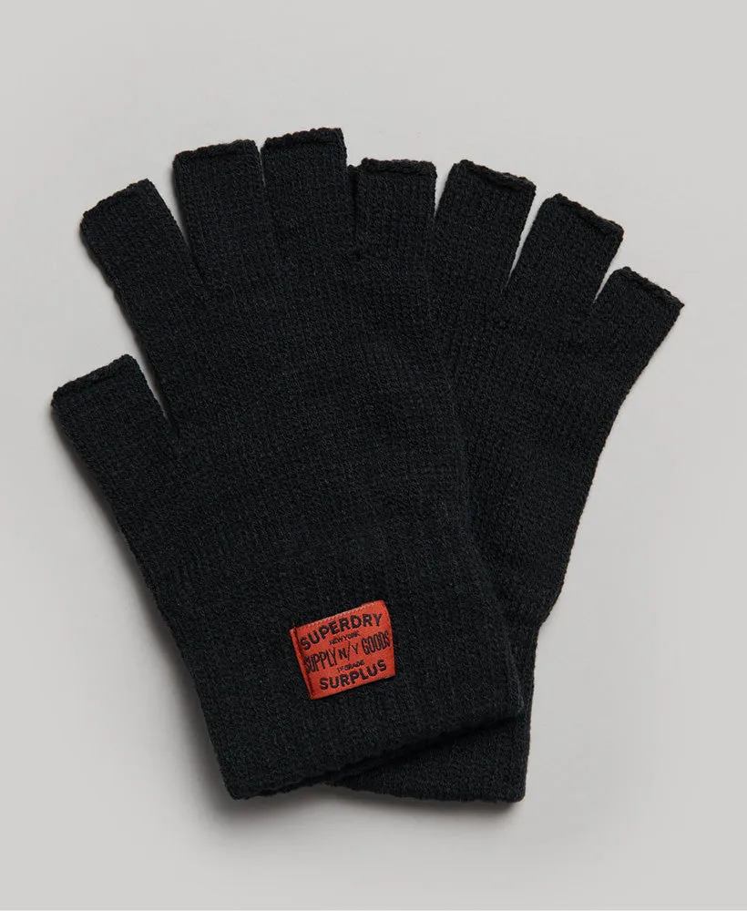 Workwear Knitted Gloves | Black