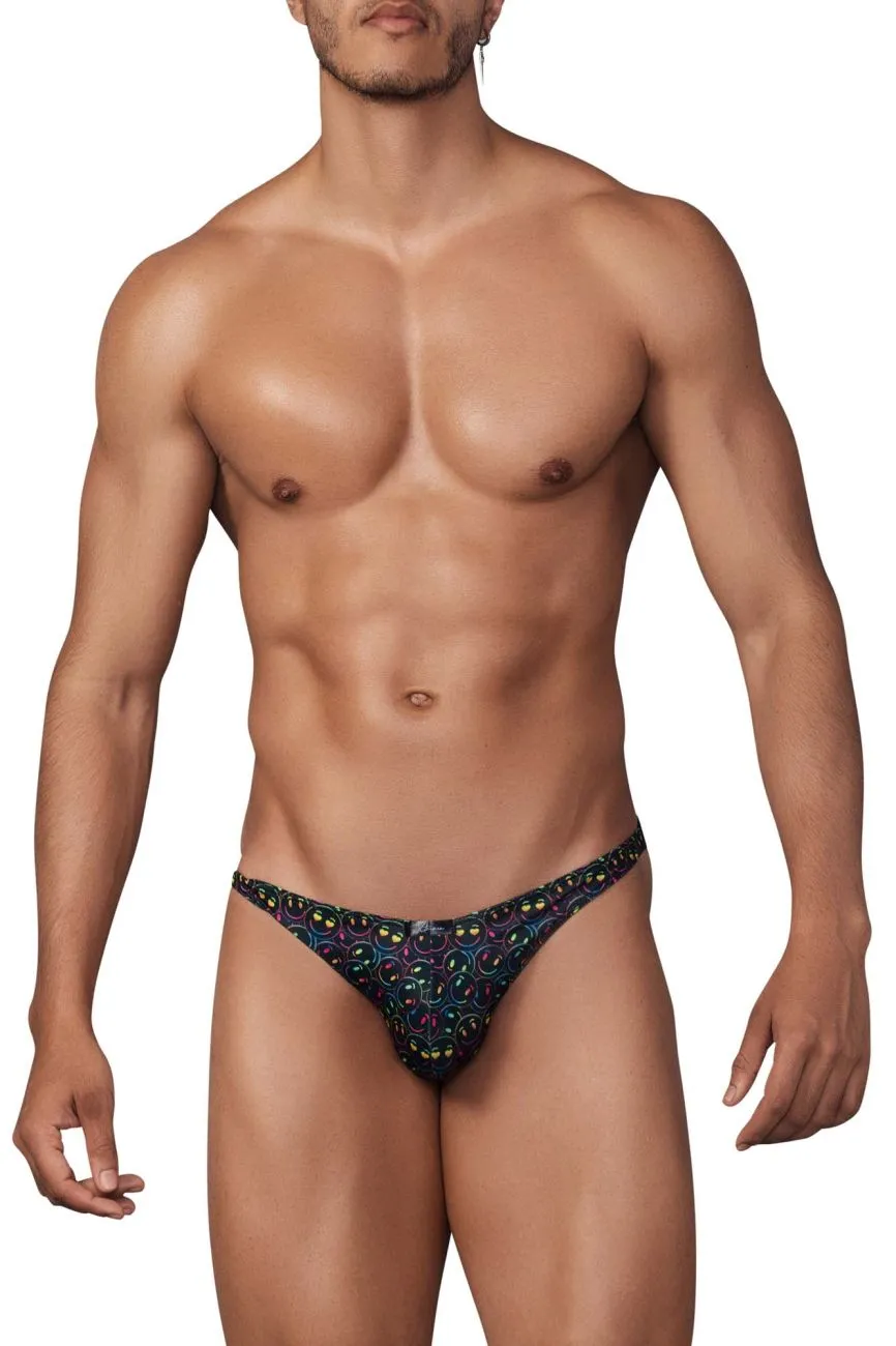 Xtremen Printed Microfiber Bikini - Smiley Face