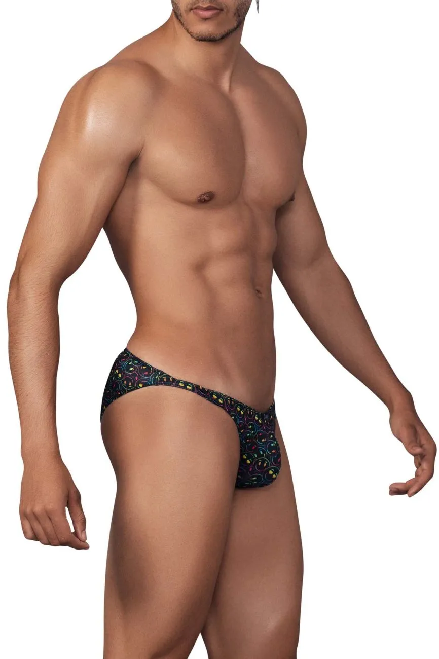 Xtremen Printed Microfiber Bikini - Smiley Face