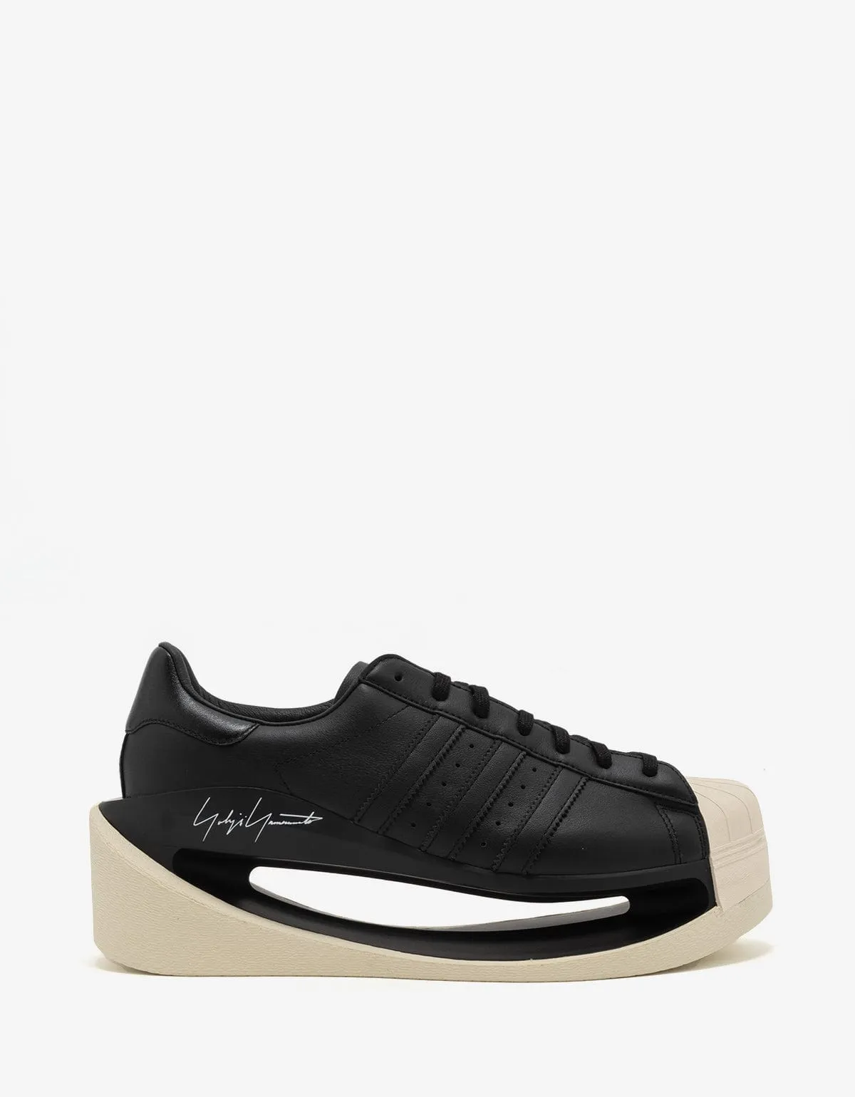 Y-3 Black Gendo Superstar Trainers