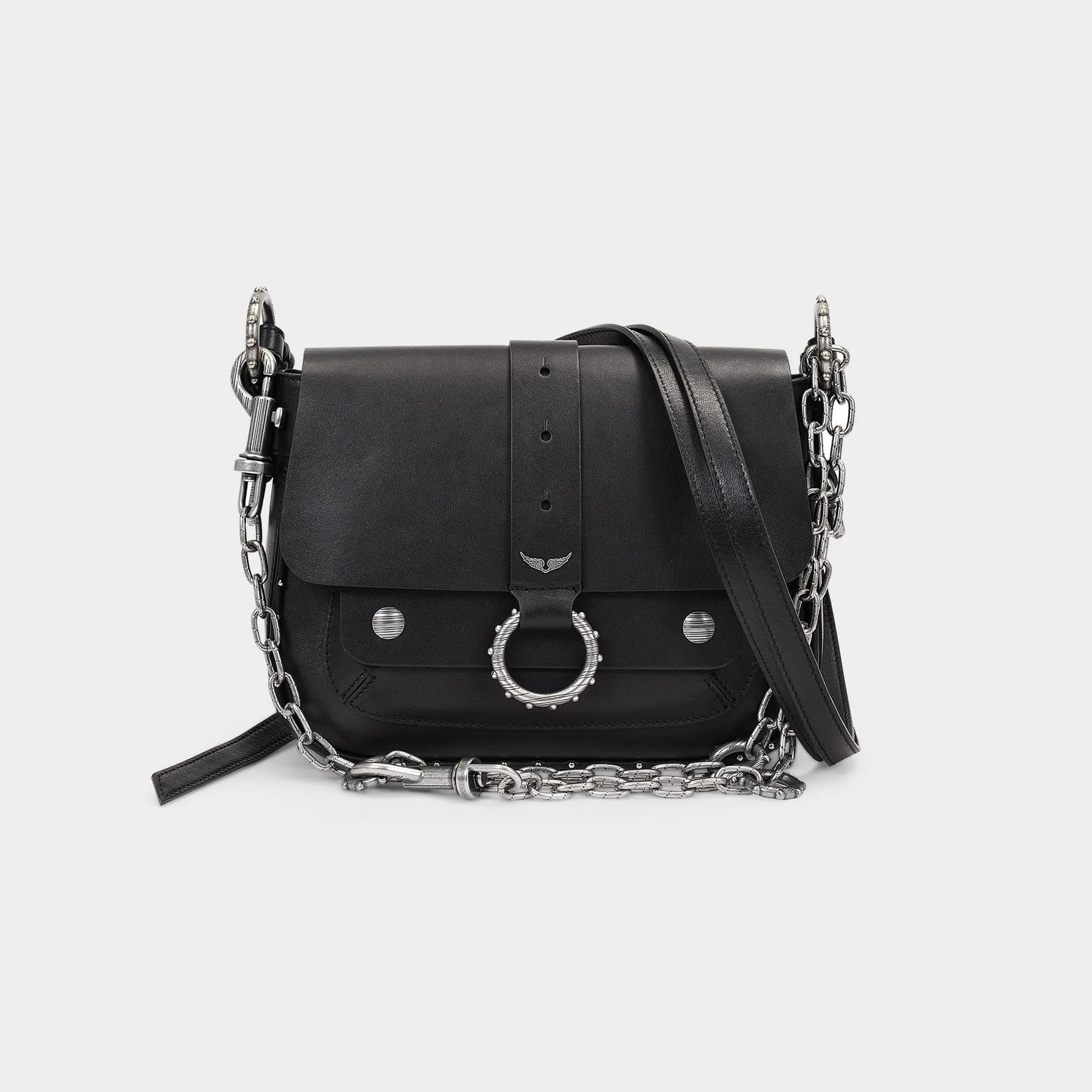 Zadig & Voltaire  Kate Hobo Bag - Zadig & Voltaire -  Black - Leather