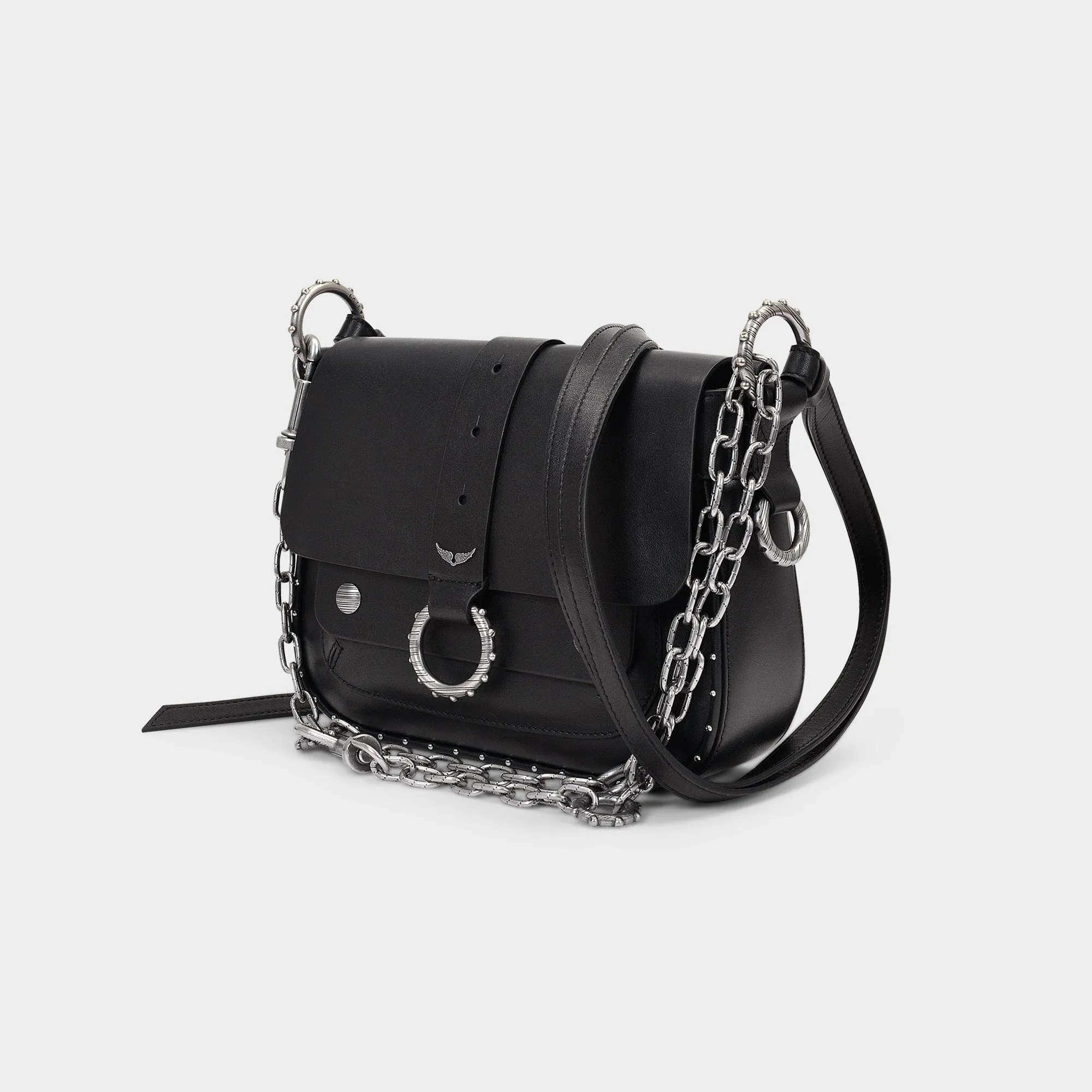 Zadig & Voltaire  Kate Hobo Bag - Zadig & Voltaire -  Black - Leather